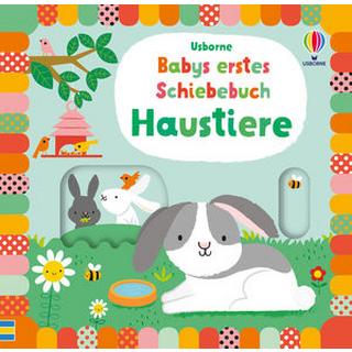 Babys erstes Schiebebuch: Haustiere Watt, Fiona; Baggott, Stella (Illustrationen) Copertina rigida 