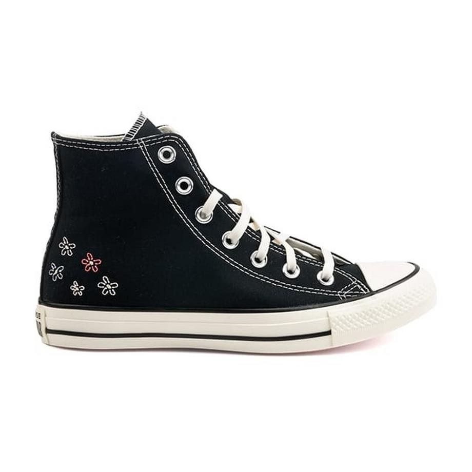 CONVERSE Chuck Taylor All Star High Top Sneakers mit Blumenstickerei  