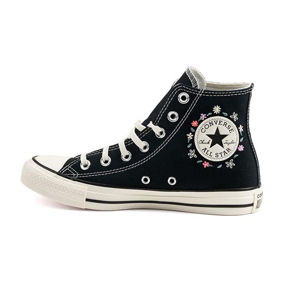 CONVERSE Chuck Taylor All Star High Top Sneakers mit Blumenstickerei  