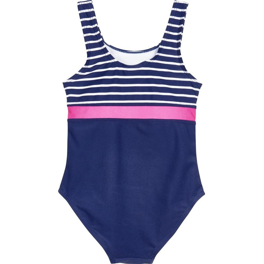 Playshoes  costume da bagno a 1 pezzo con protezione uv per bambine stripes 