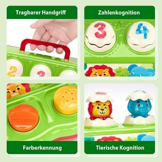 Activity-board  Pop up Babyspielzeug mit Musik und Licht - Kleinkinder, frühe Entwicklung Ursache und Wirkung Spielzeug 