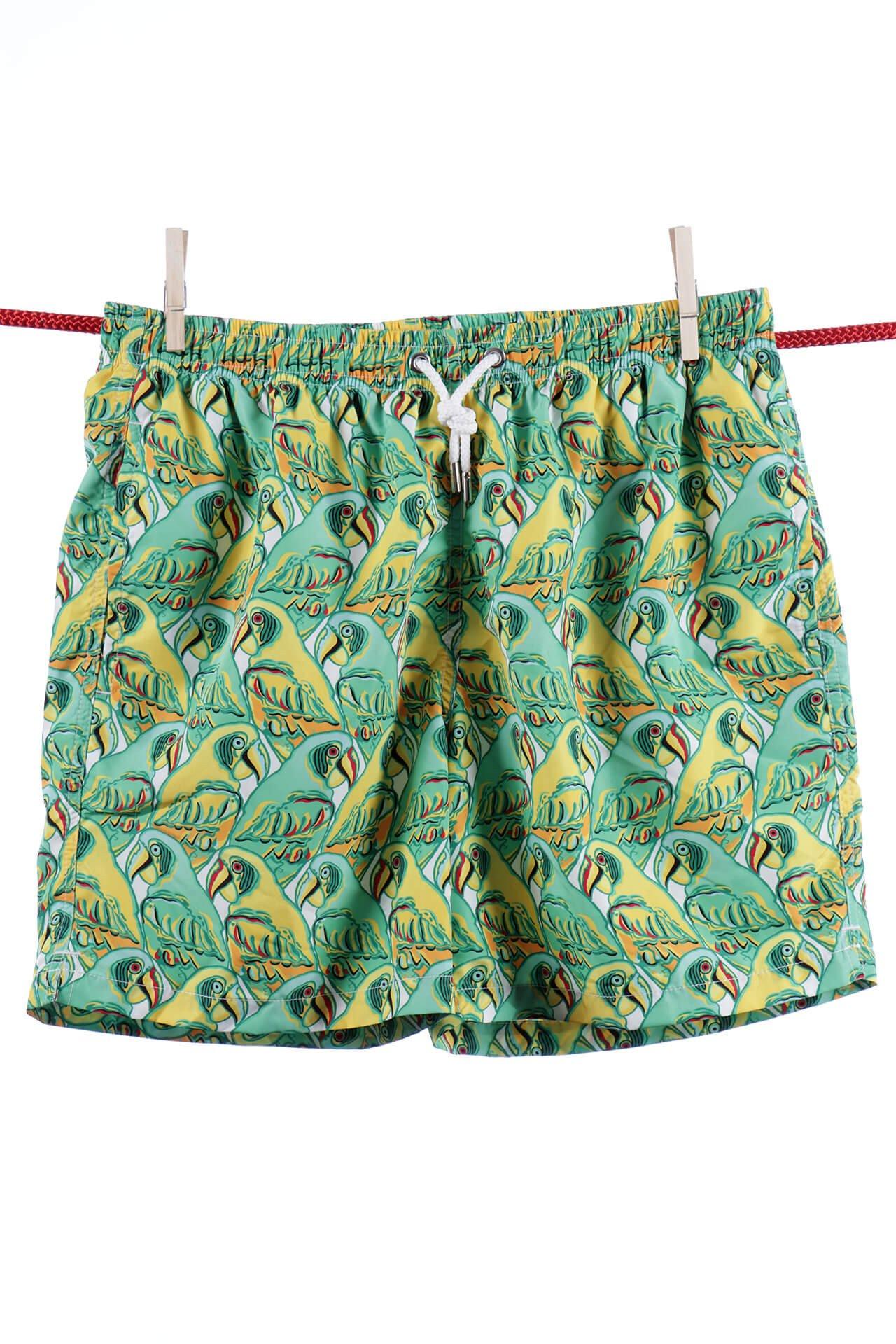 Image of Parrot Badeshorts - Ibiza-modell Herren Grün XL