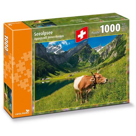 Carta.Media  Puzzle Seealpsee Appenzell Innerhoden (1000Teile) 