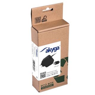 Akyga  AK-ND-70 adattatore e invertitore Interno 65 W Nero 