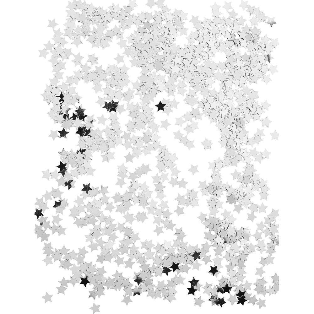 amscan  Deko-Konfetti Sterne Silber 