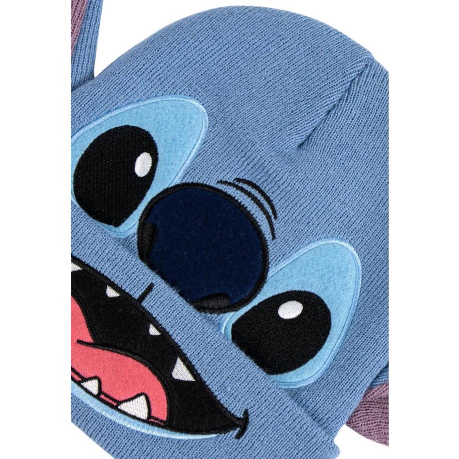 Disney  Bonnet Tricoté au Point de Riz/Mousse 