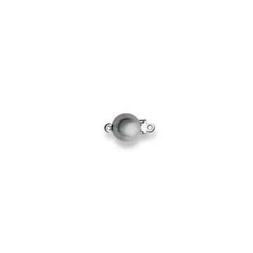 Loquet en or blanc 750, 8x18mm