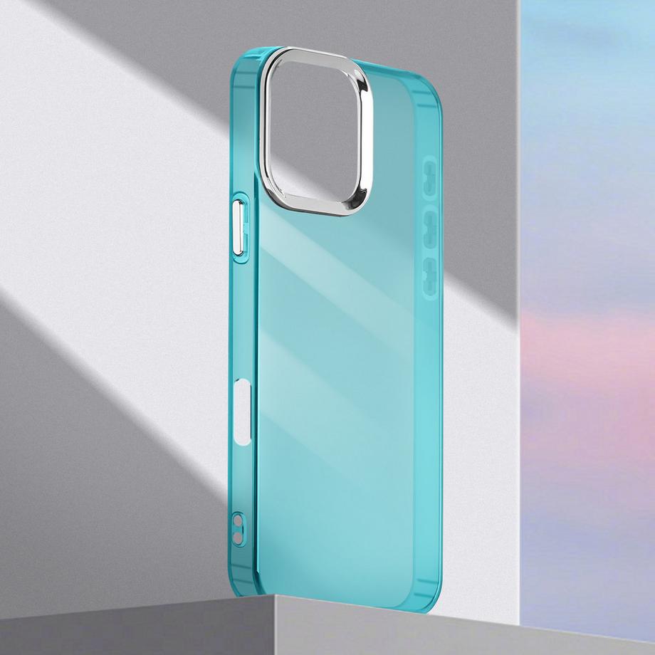 Avizar  Coque iPhone 16 Turquoise Translucide 