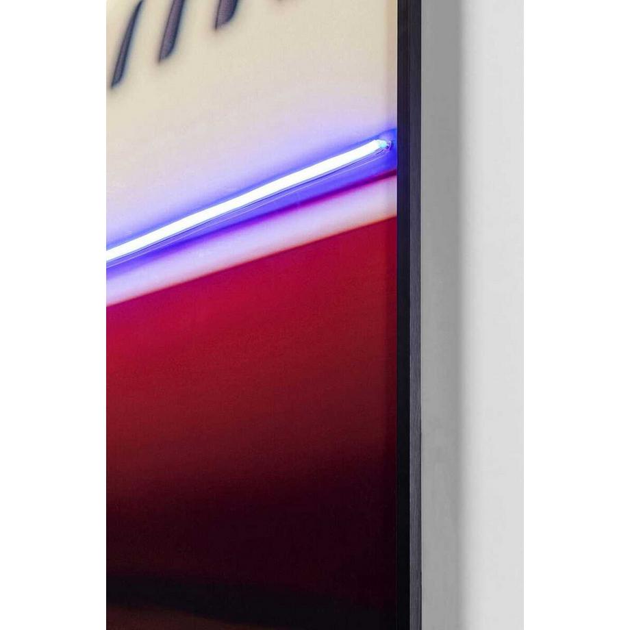 KARE Design Tableau encadré LED Jetset Pose Lady 120x80  