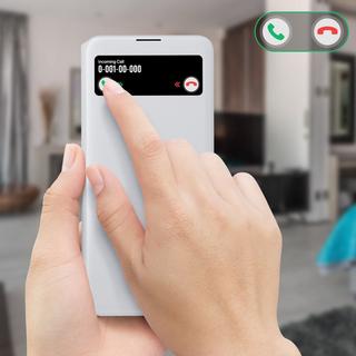 SAMSUNG  Custodia S View Galaxy A51 Bianco 