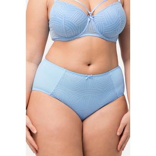 Ulla Popken Culotte midi Empiècement dentelle Microfibre  