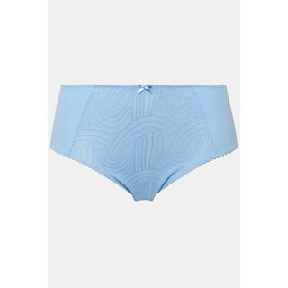 Ulla Popken  Slip midi in morbida microfibra con inserto di pizzo 