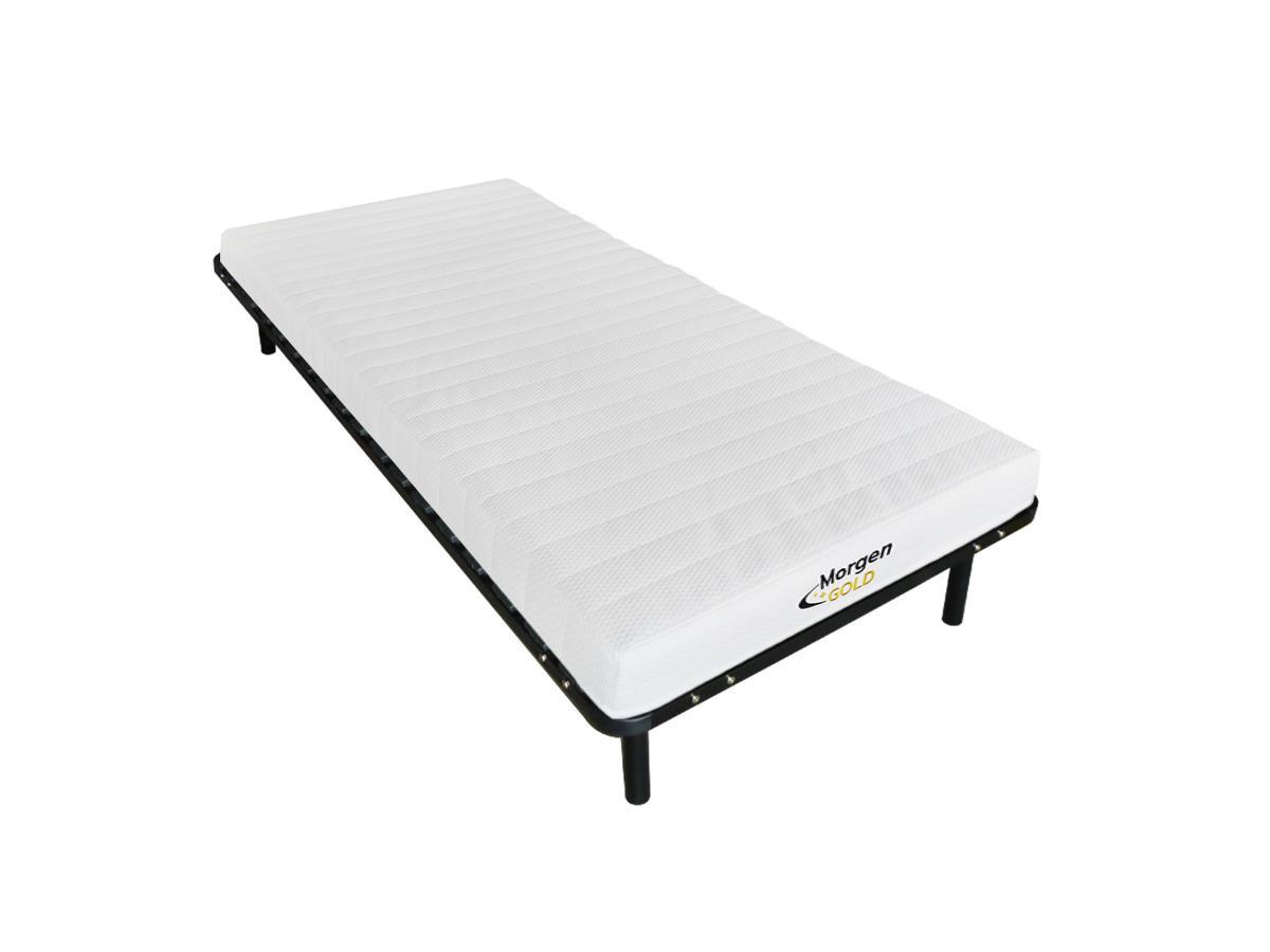 MORGENGOLD Ensemble cadre à  lattes + matelas mousse 7 zones kgm3 STELO KIDS  de MORGENGOLD  