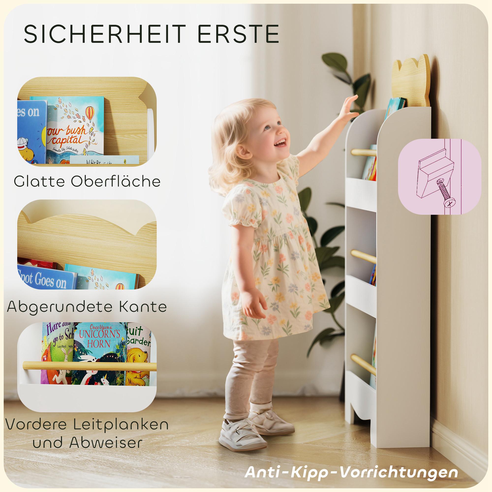 AIYAPLAY Kinderbücherregal  