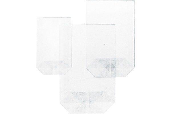 BÜROLINE  BÜROLINE Kreuzboden Beutel 115×190mm 423002 transparent 10 Stück 