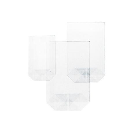 BÜROLINE  BÜROLINE Kreuzboden Beutel 115×190mm 423002 transparent 10 Stück 