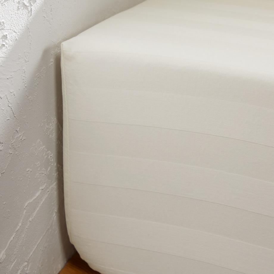 La Redoute Intérieurs Victor Drap-housse satin de coton lavé  