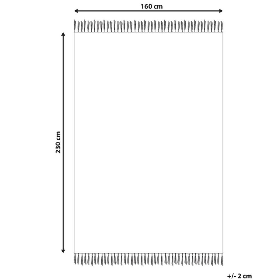 Beliani Tapis en Coton  GAVAR  