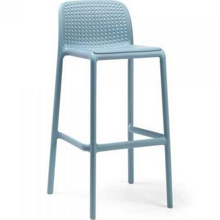 NARDI outdoor Tabouret de bar de jardin Lido bleu clair  