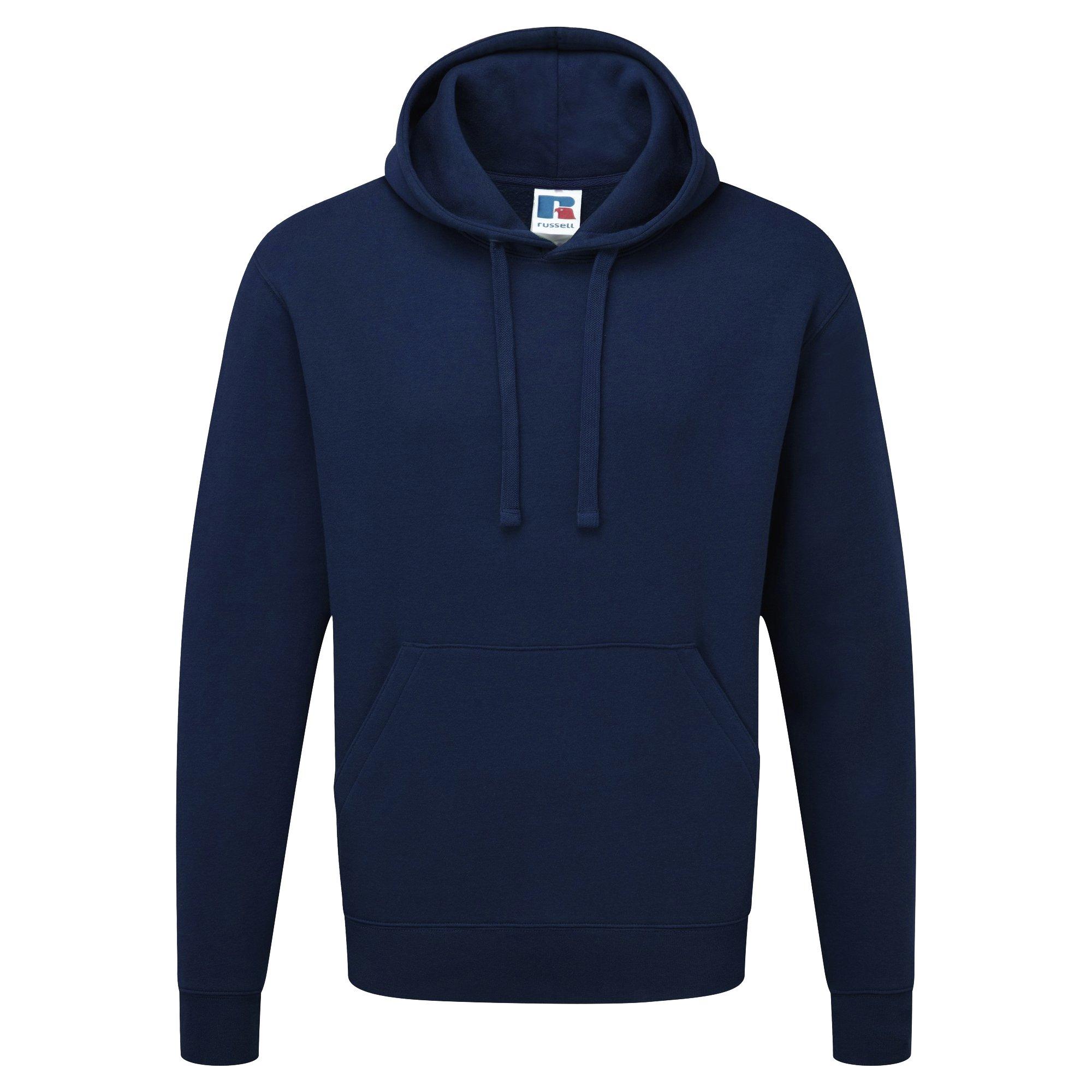 Image of Authentisches T-shirt Hoodie Herren Marine XS