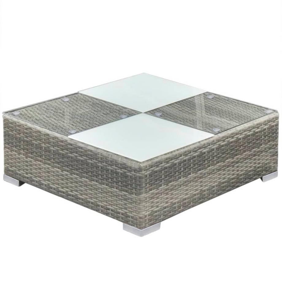 VidaXL Garten-sofagarnitur poly-rattan  