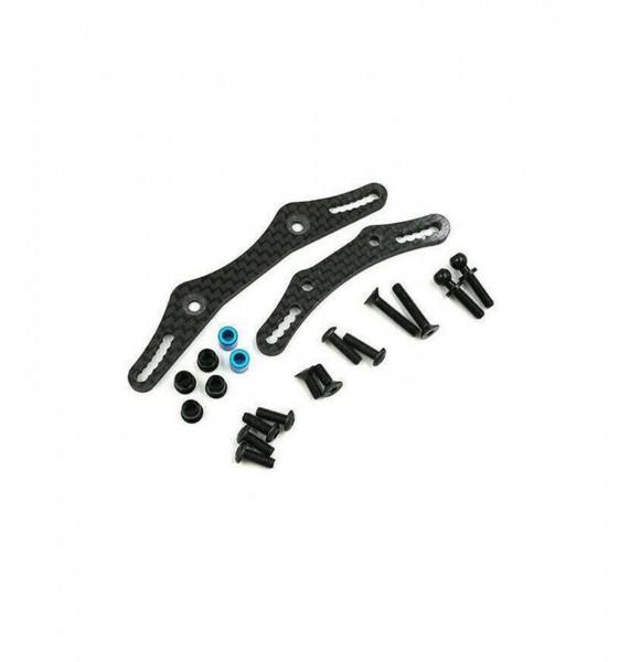 Image of Tuning Kit Carbon Dämpferbrücke Tamiya M05 Unisex Schwarz