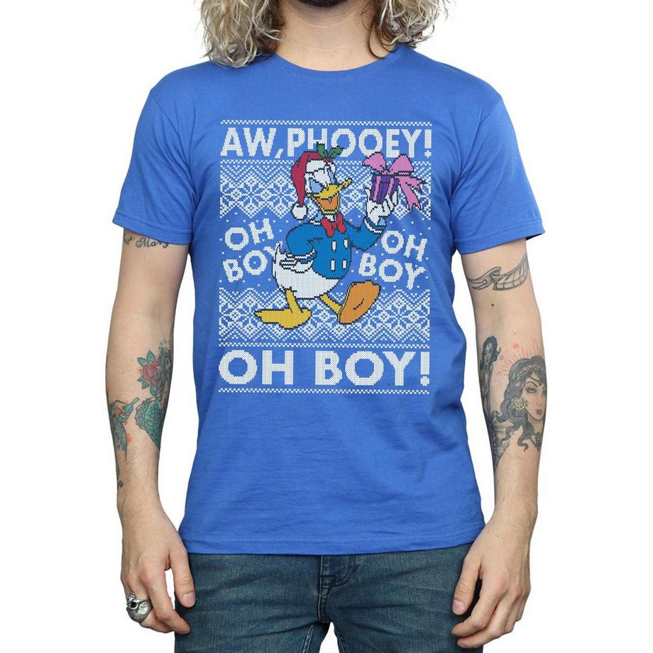 Disney Donald Duck Aw Phooey Oh Boy T-Shirt Natalizia  