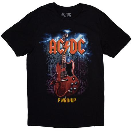 AC/DC  ACDC PWRUP EU Tour '24 TShirt Rückseitiger Aufdruck 