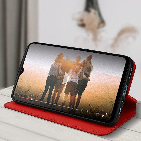 Avizar  Étui Oppo A57 et A57s Folio Rouge 