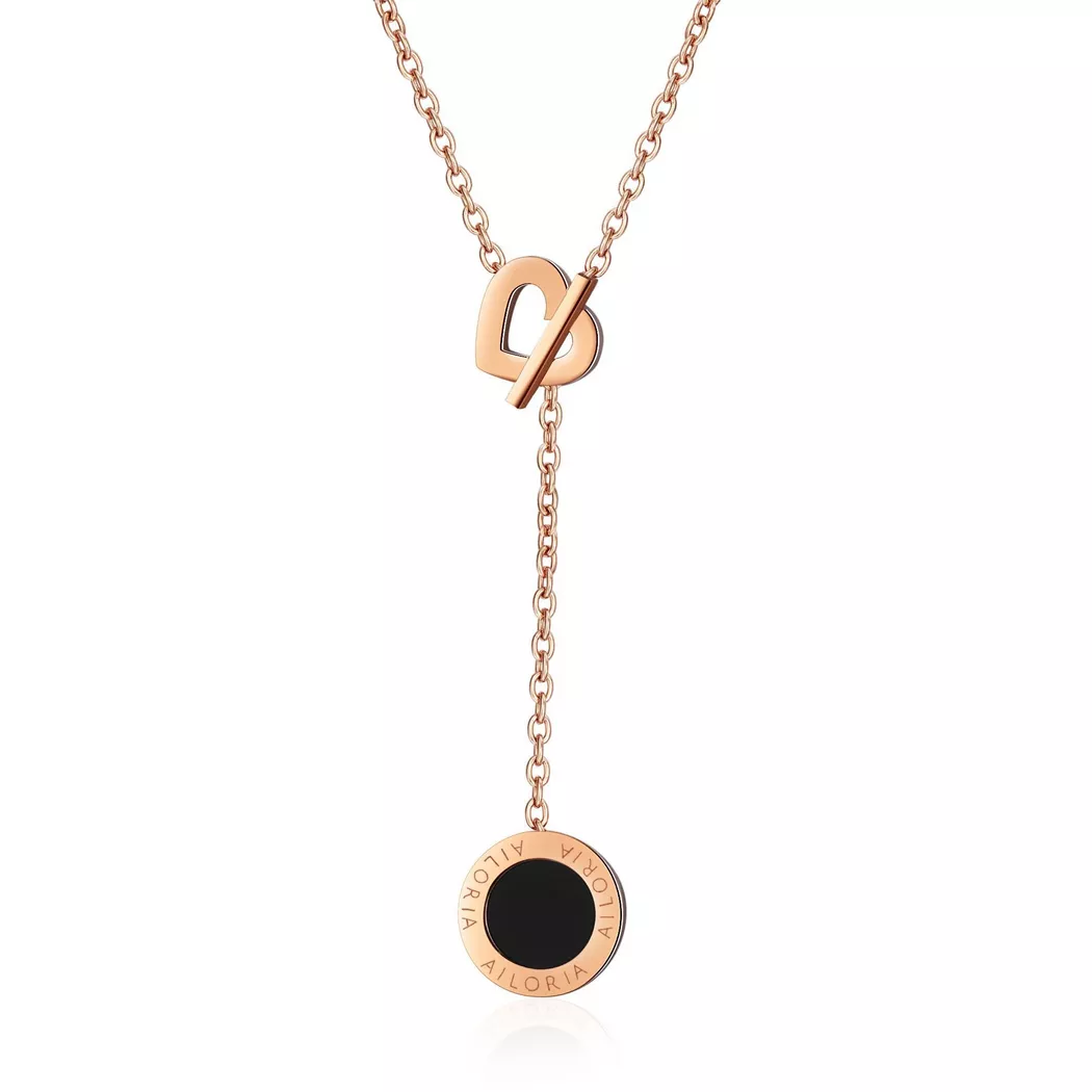 AILORIA - AMANDINE Collier, 51cm, Couleur Or Rose