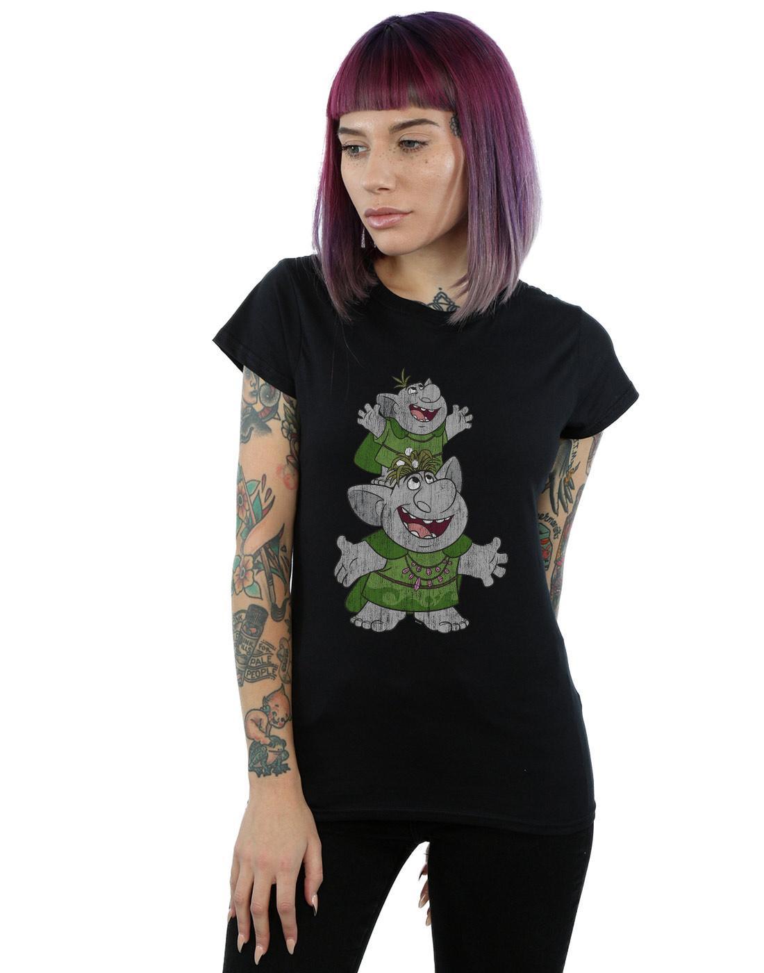 Disney  Frozen Handstacking Trolls TShirt 