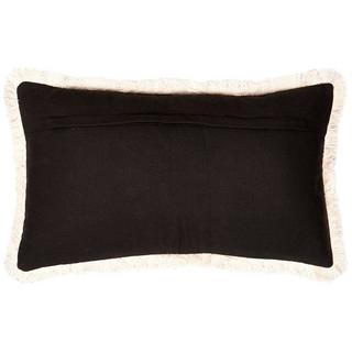 mutoni Coussin Caleb noir/écru 60x40  