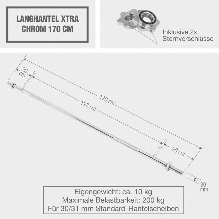 Gorilla Sports  Langhantelstange 