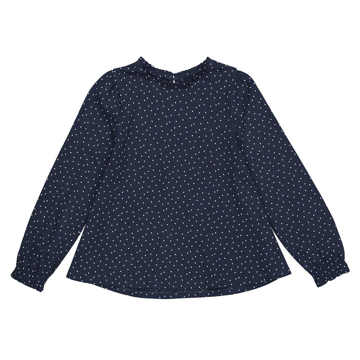 La Redoute Collections  Langarm-Shirt mit Tupfenmuster 