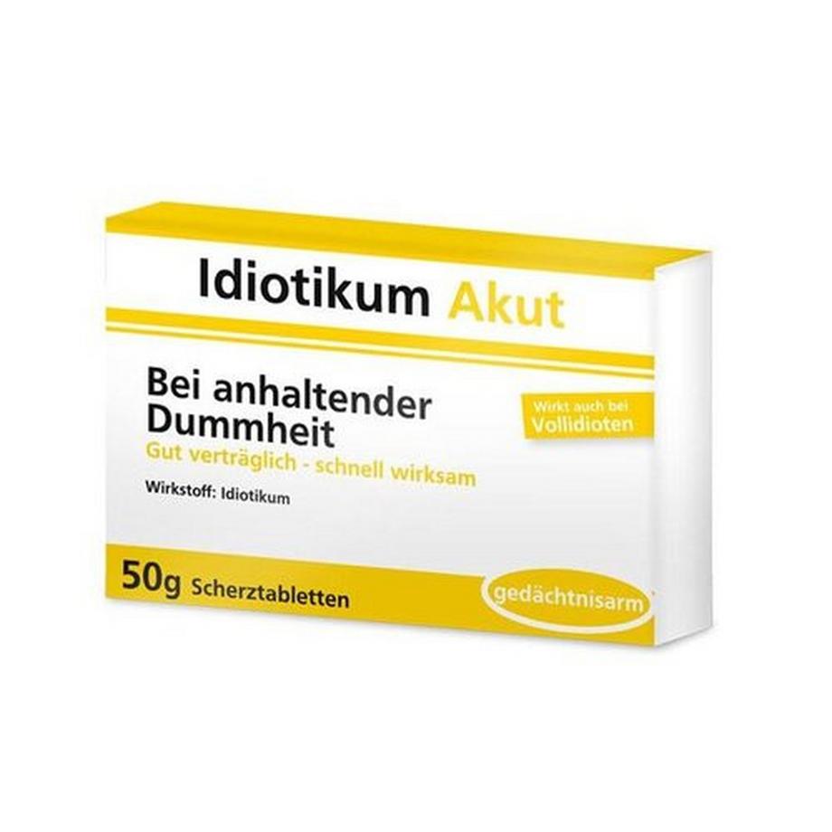 Idiotikum Akut - 24 Schokolinsen