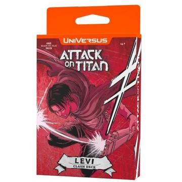 UniVersus CCG: Attack on Titan Battle for Humanity Clash Levi Deck - EN