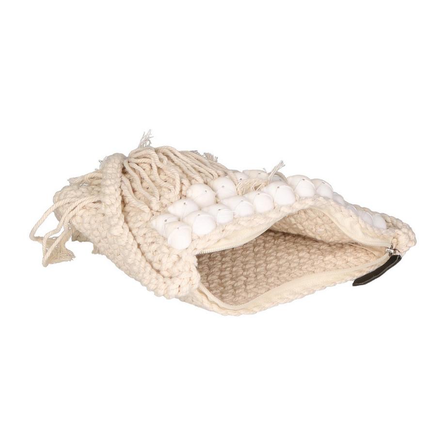 Gave Lux Sac bandoulière au crochet avec ornements en coquillages  