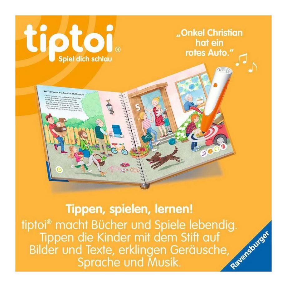 tiptoi® Mein Wörter-Bilderbuch Unser Zuhause Gernhäuser, Susanne; Leykamm, Martina (Illustrationen); Friese, Inka (Sonstige) Couverture rigide 