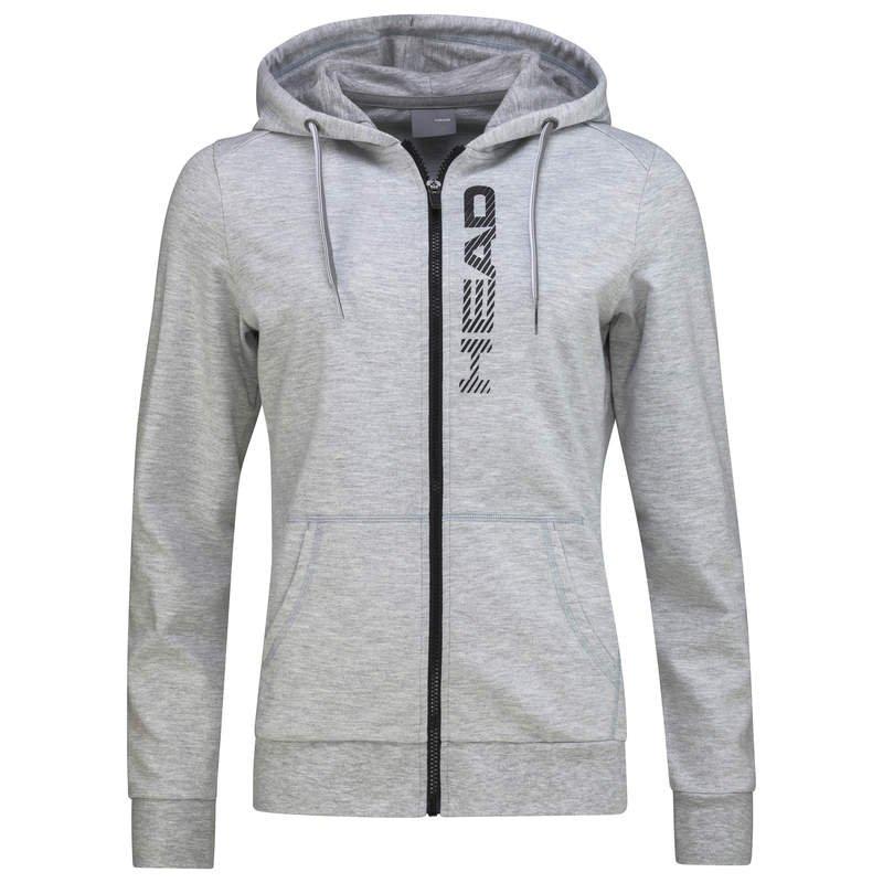 Image of Club Greta Hoodie Fz W Unisex Grau S