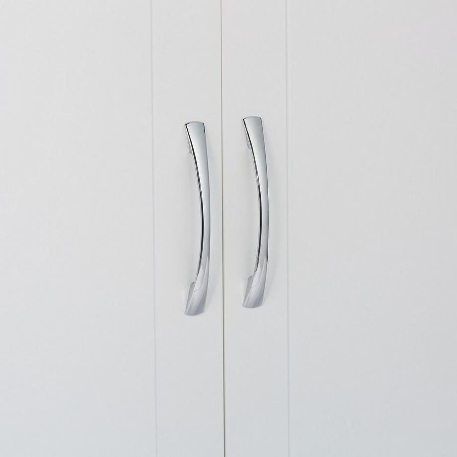 Northix Armoire murale de salle de bain, 2 portes  