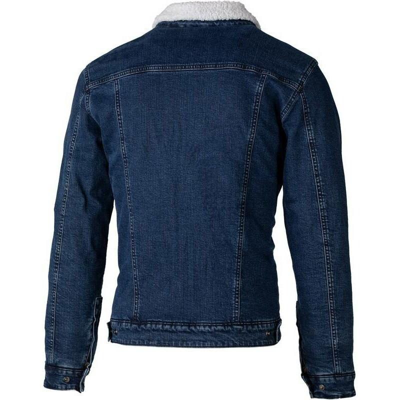Image of Textil-motorradjacke Kevlar® Sherpa Denim Ce Unisex S