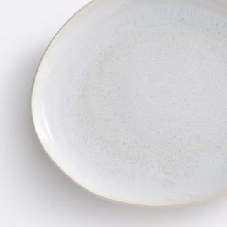 La Redoute Intérieurs Lot de 4 assiettes dessert en grès nacré  