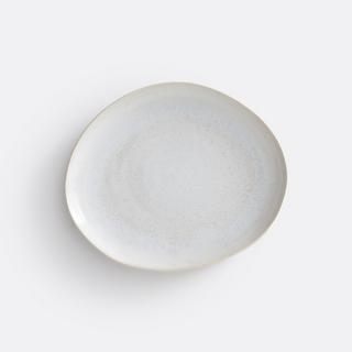 La Redoute Intérieurs Lot de 4 assiettes dessert en grès nacré  