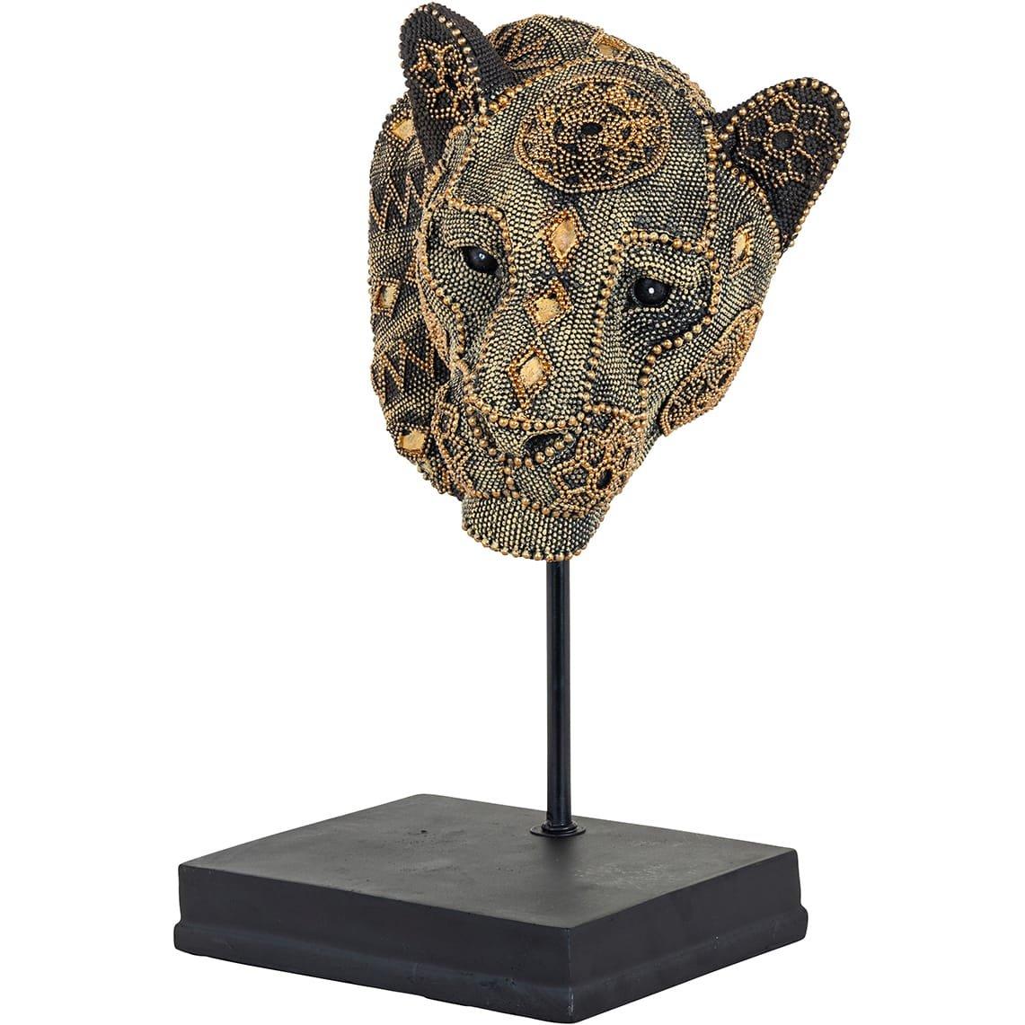 Image of Deko-Objekt Panter Yaro gold Deko-Objekt Panter Yaro gold