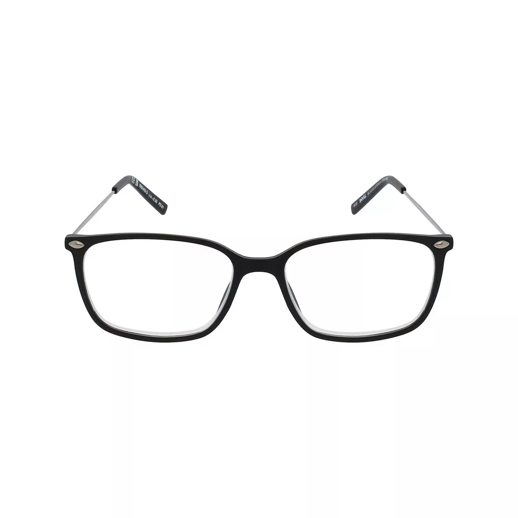Invu - Lesebrille mit Etui, für Herren, Schwarz, Größe ONESIZE