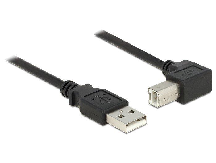 Image of 0.5m, USB 2.0-A / USB 2.0-B USB Kabel 0,5 m USB A USB B Schwarz