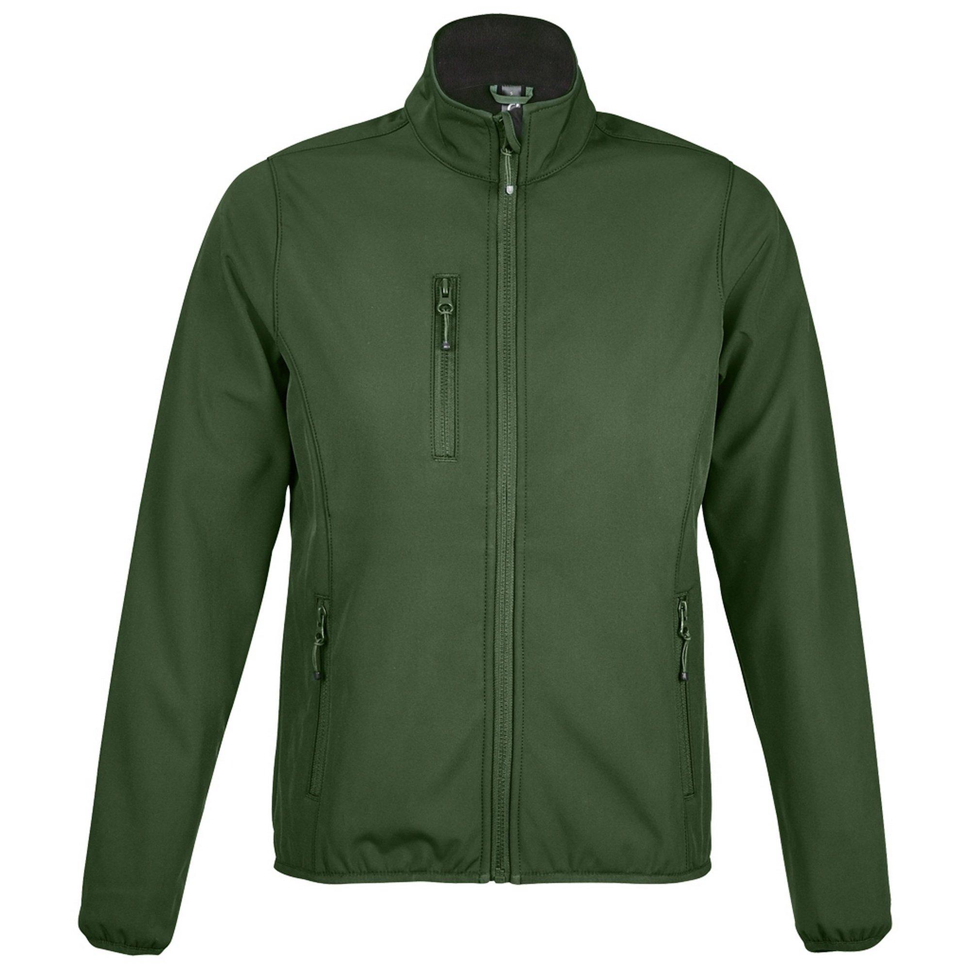 Image of Radian Softshelljacke Damen Waldgrün M