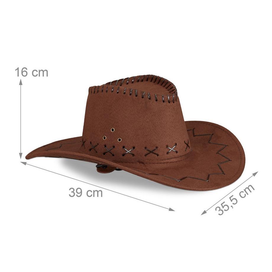 Northix  chapeau de costume de cow-boy 