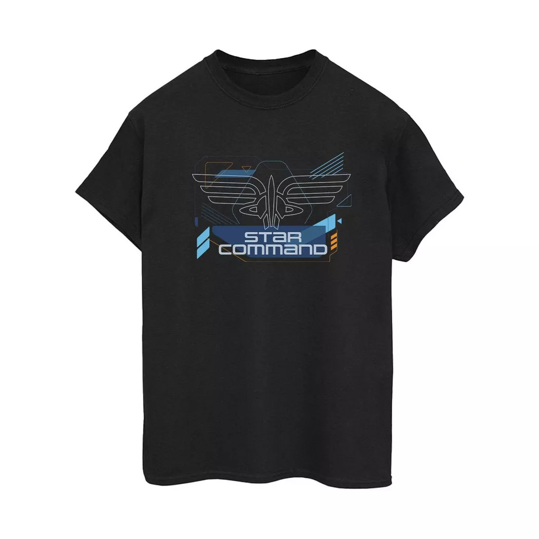 Disney - Lightyear Star Commands TShirt, für Damen, Schwarz, Größe XL