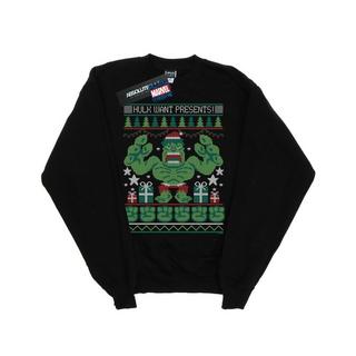 MARVEL  Hulk Want Presents Sweatshirt 